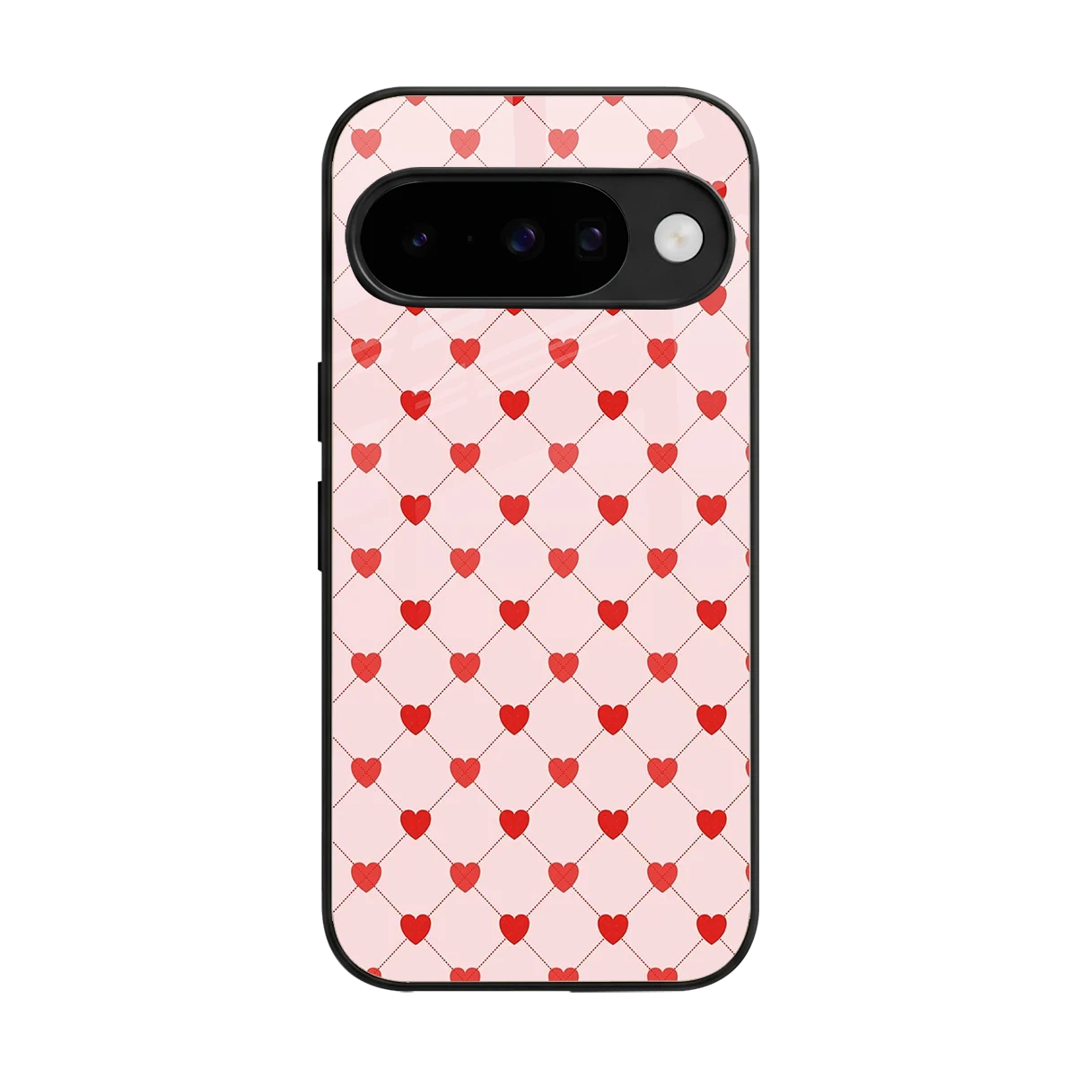Heartbeat back phone cover | glass case for google pixel 10