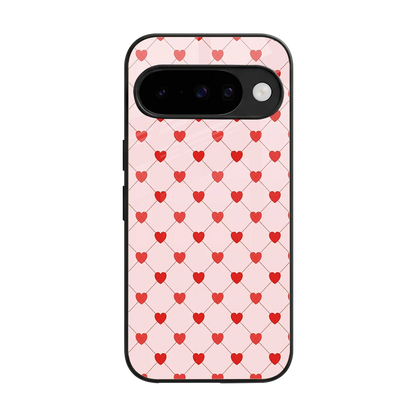 Heartbeat back phone cover | glass case for google pixel 10