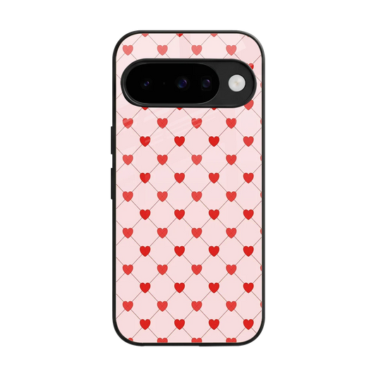 Heartbeat back phone cover | glass case for google pixel 10
