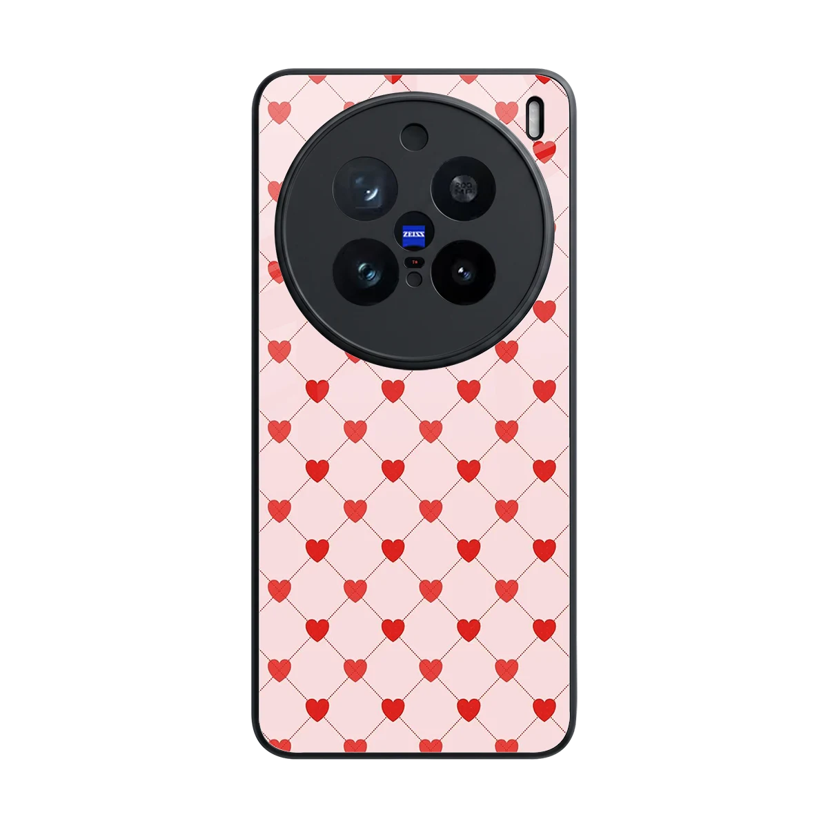 Heartbeat back phone cover | glass case for vivo x200 pro