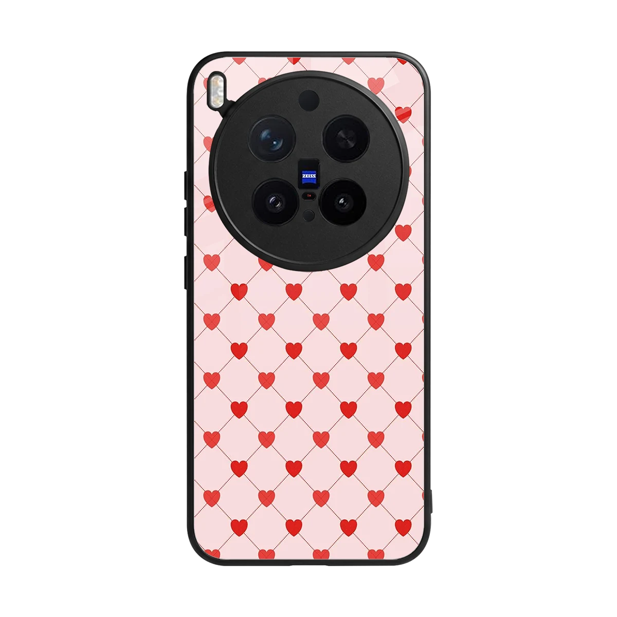 Heartbeat back phone cover | glass case for vivo x300 pro