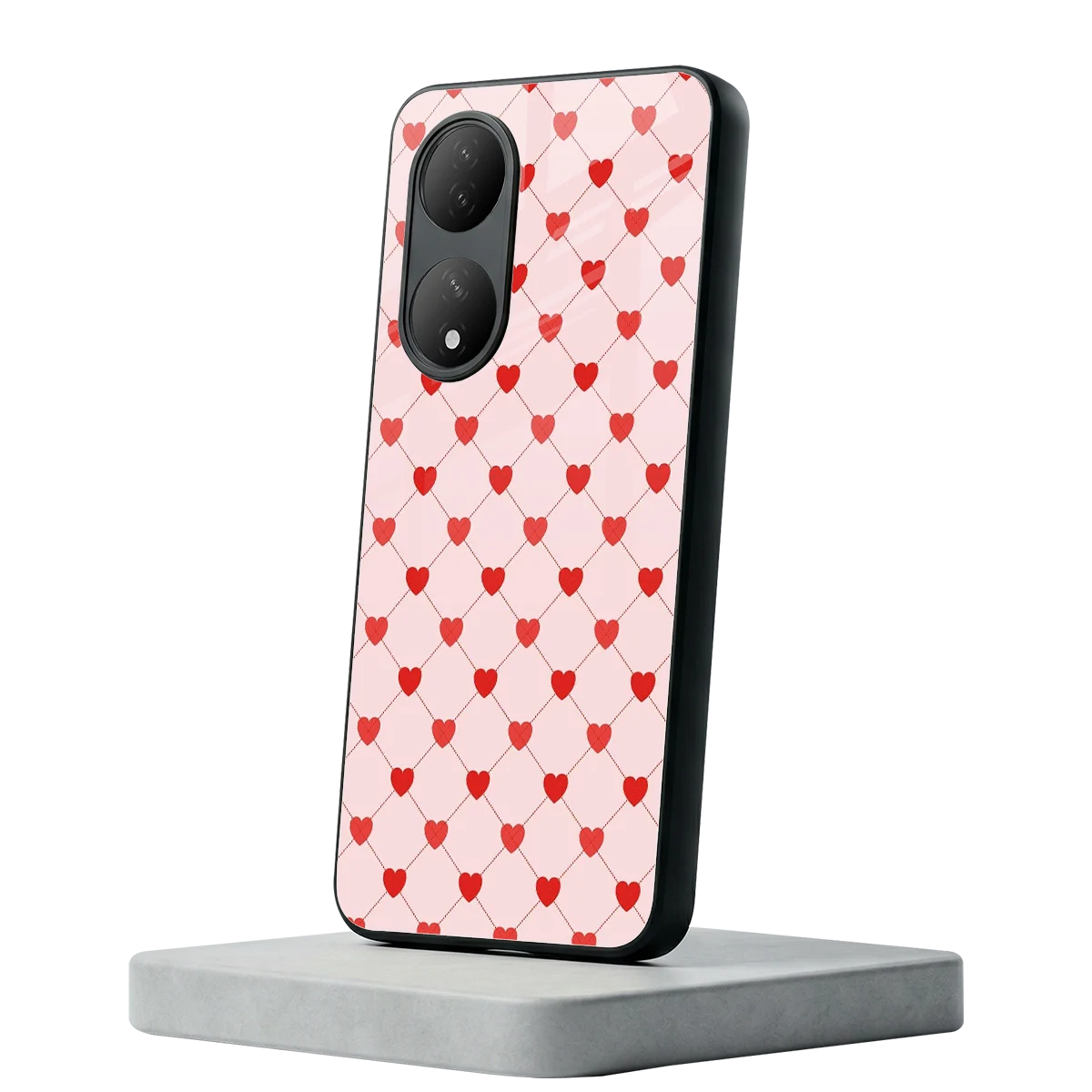 Heartbeat Vivo-y100 mobile cover | shockproof glass phone case