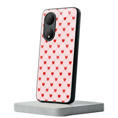 Heartbeat Vivo-y100 mobile cover | shockproof glass phone case
