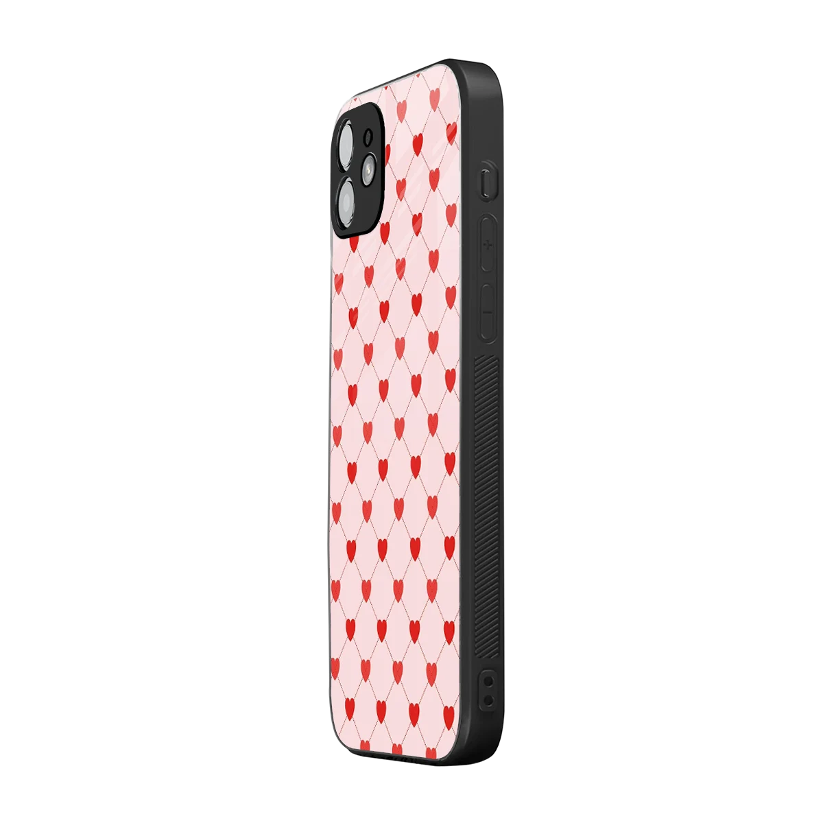 Heartbeat iphone 11 mobile cover | shockproof glass phone case