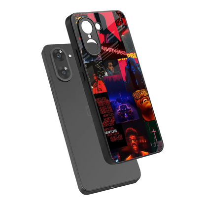 Heartless Vibes sleek oneplus nord ce5 5g cover with tempered glass back and TPU edges