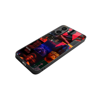 Heartless Vibes stylish phone case for oneplus nord ce5 5g | glossy glass and slim fit