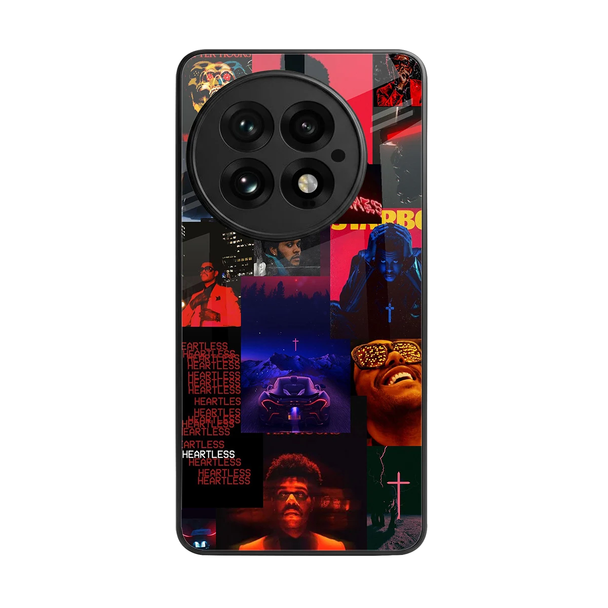 Heartless Vibes back phone cover | glass case for oneplus 13