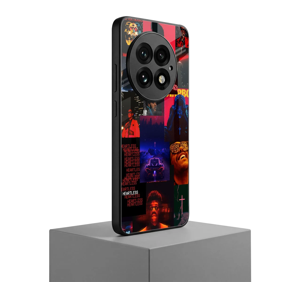 Heartless Vibes oneplus 13 mobile cover | shockproof glass phone case