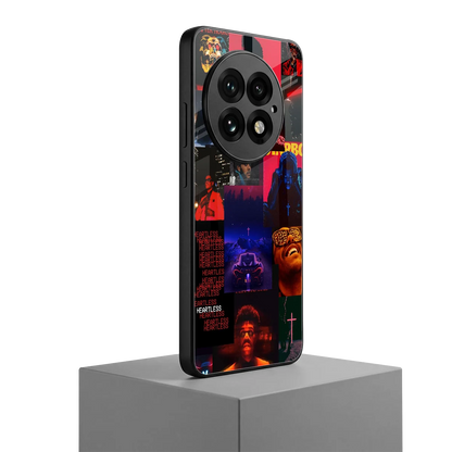 Heartless Vibes oneplus 13 mobile cover | shockproof glass phone case