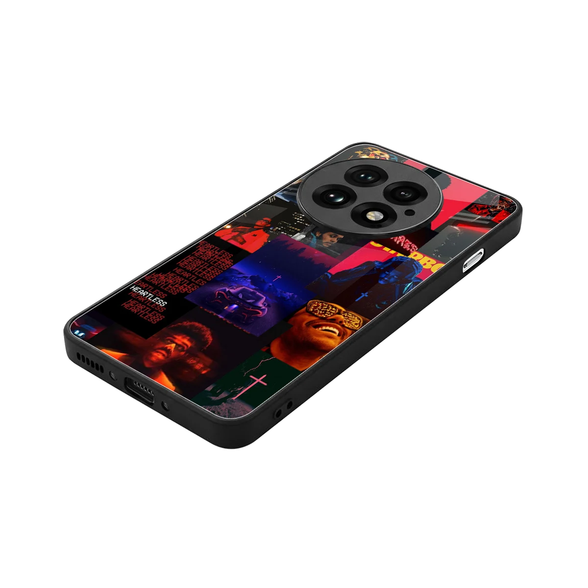 Heartless Vibes stylish phone case for oneplus 13 | glossy glass and slim fit
