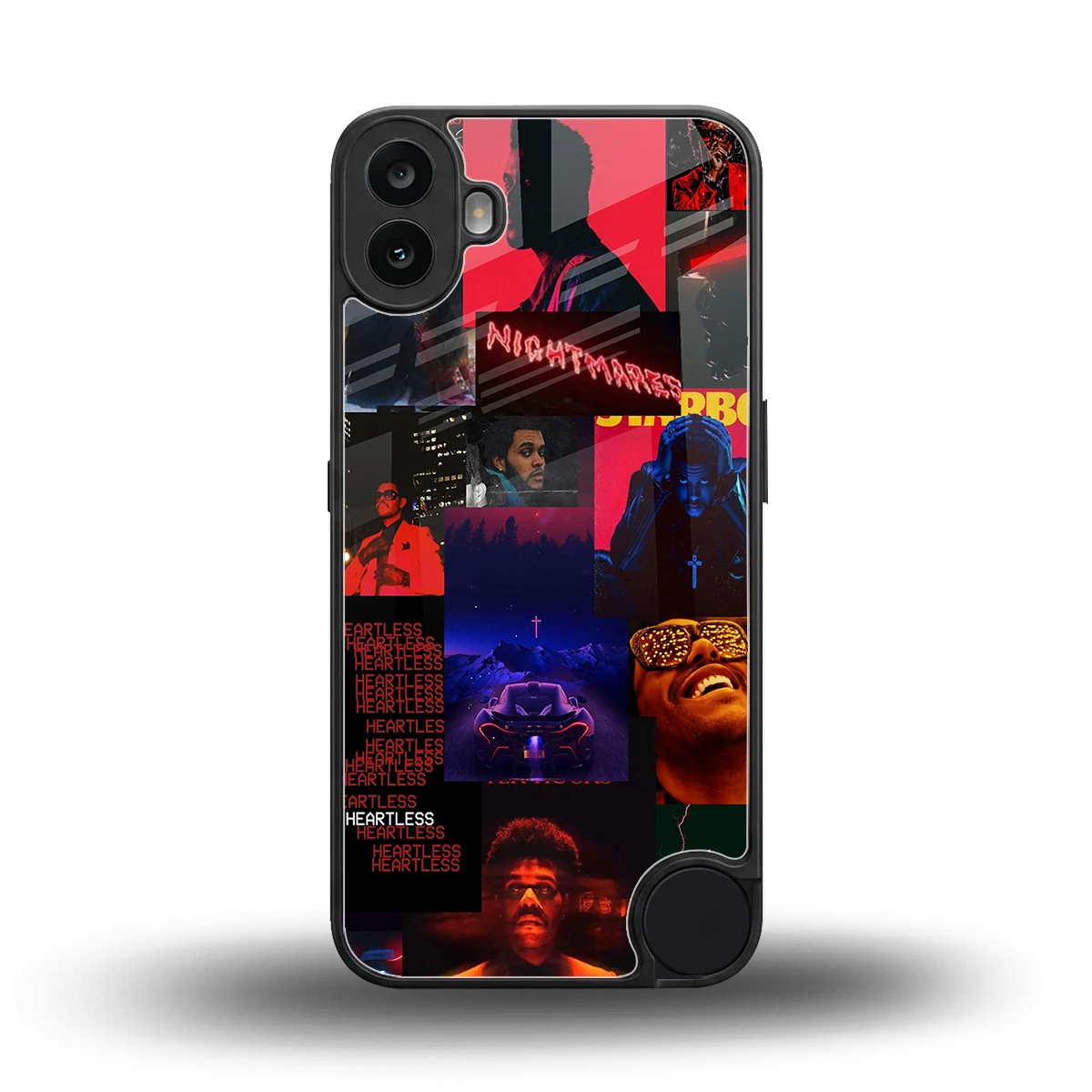 Heartless Vibes back phone cover | glass case for cmf nothing phone 1