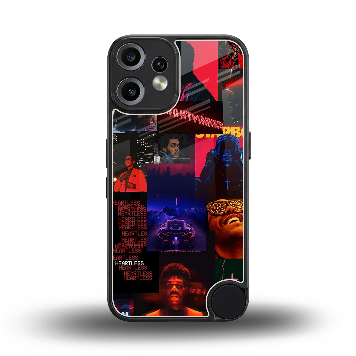 Heartless Vibes back phone cover | glass case for cmf nothing phone 2 pro