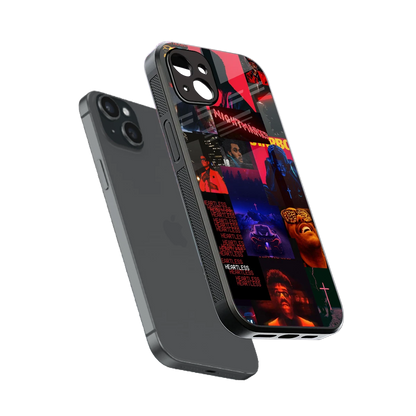 Heartless Vibes sleek iphone 14 plus cover with tempered glass back and TPU edges