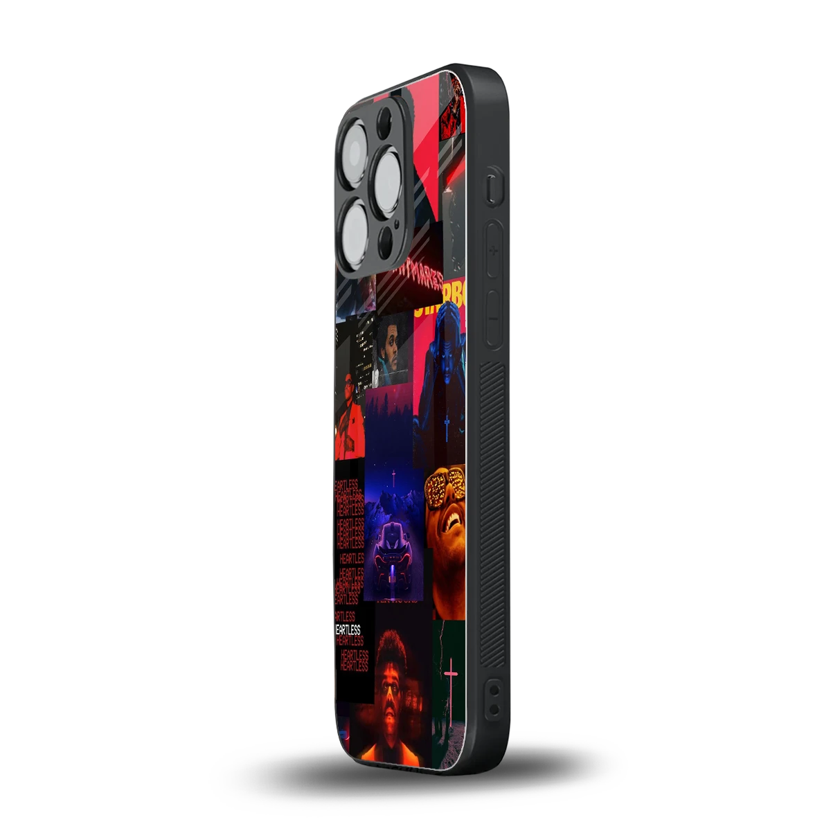 Heartless Vibes iphone 15 pro mobile cover | shockproof glass phone case