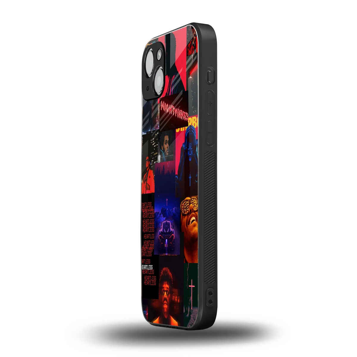 Heartless Vibes iphone 15 mobile cover | shockproof glass phone case