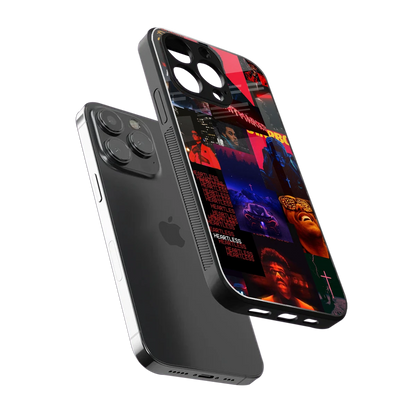 Heartless Vibes sleek iphone 15 pro cover with tempered glass back and TPU edges