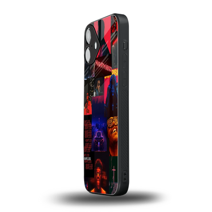 Heartless Vibes iphone 16 plus mobile cover | shockproof glass phone case