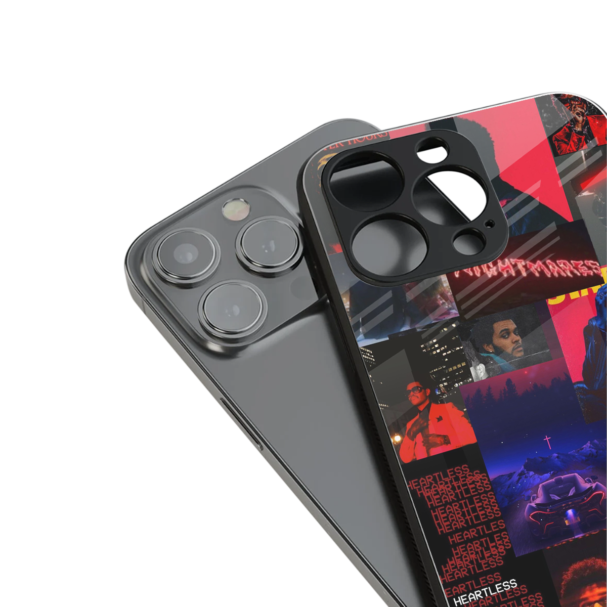Heartless Vibes Phone Case for Iphone 16 | Glass Case