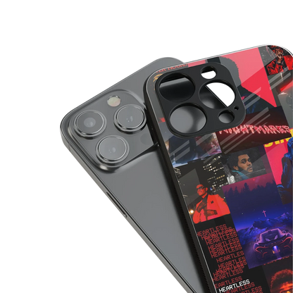 Heartless Vibes stylish phone case for iphone 12 | glossy glass and slim fit