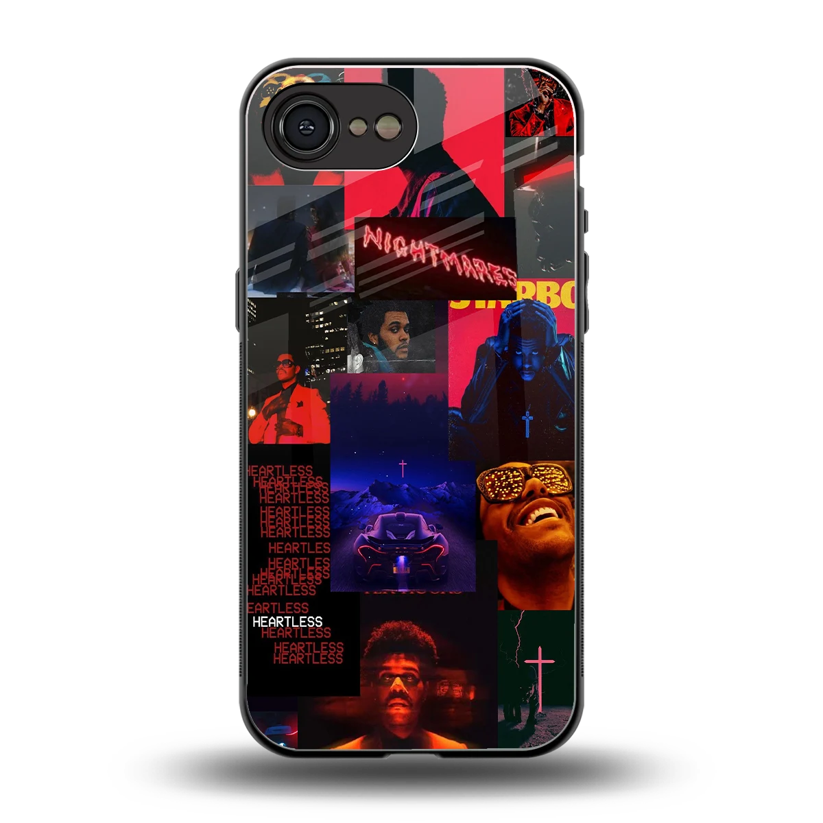 Heartless Vibes back phone cover | glass case for iphone 16e