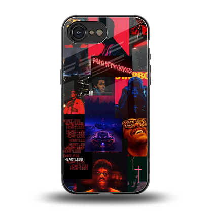 Heartless Vibes back phone cover | glass case for iphone 16e