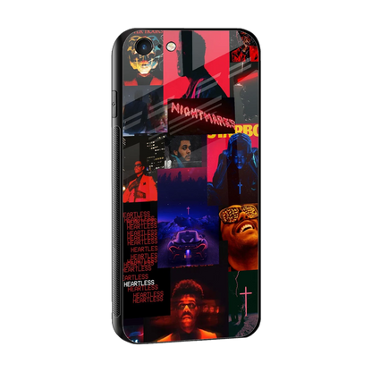 Heartless Vibes sleek iphone 6s plus cover with tempered glass back and TPU edges