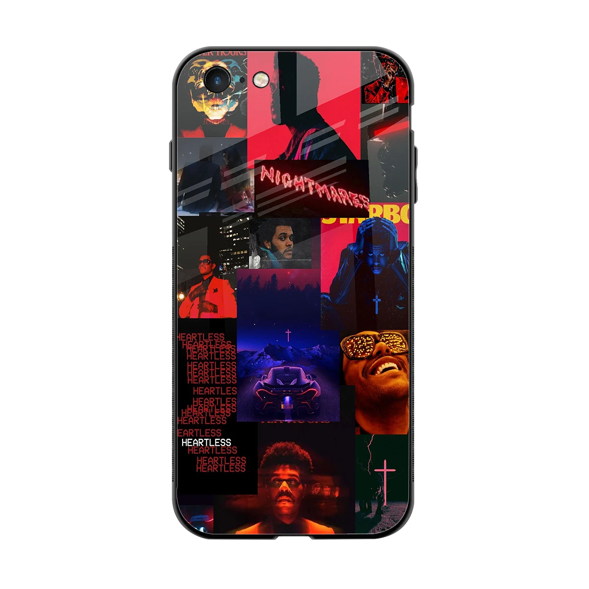 Heartless Vibes back phone cover | glass case for iphone 6