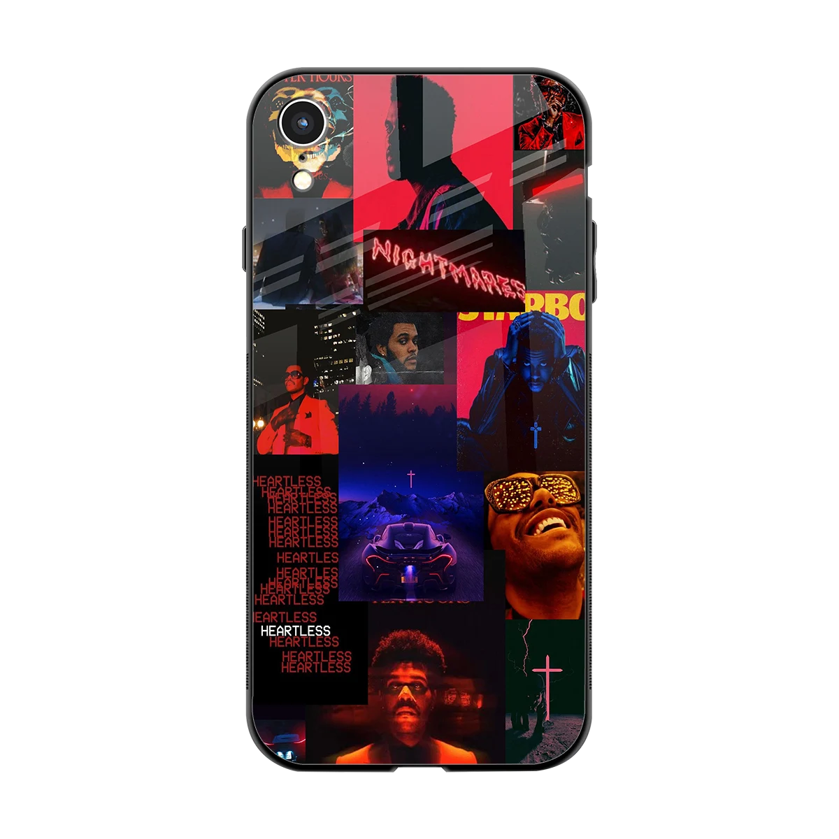 Heartless Vibes back phone cover | glass case for iphone xr