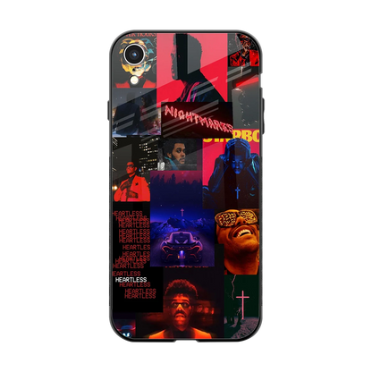 Heartless Vibes back phone cover | glass case for iphone xr