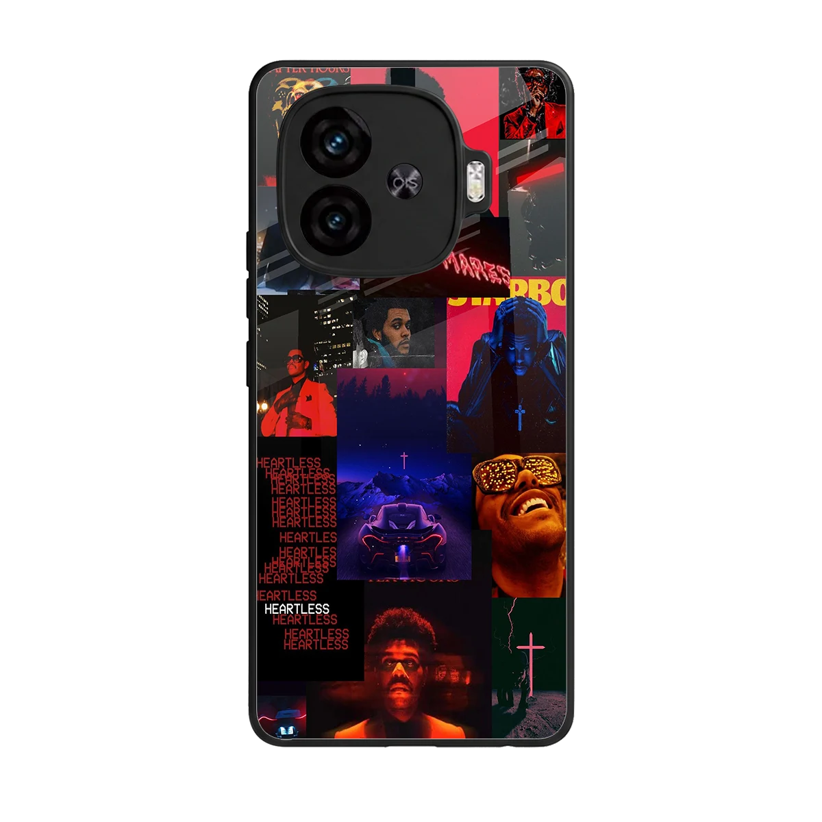 Heartless Vibes back phone cover | glass case for iqoo neo 10r 5g