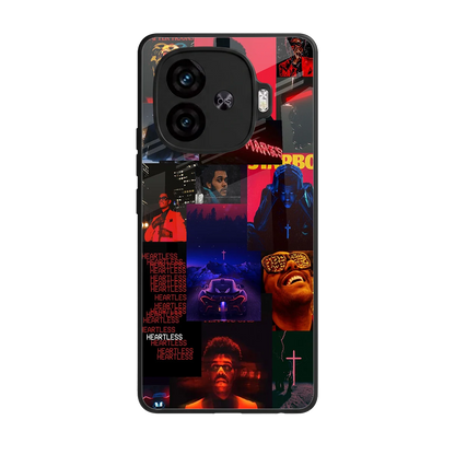 Heartless Vibes back phone cover | glass case for iqoo neo 10r 5g