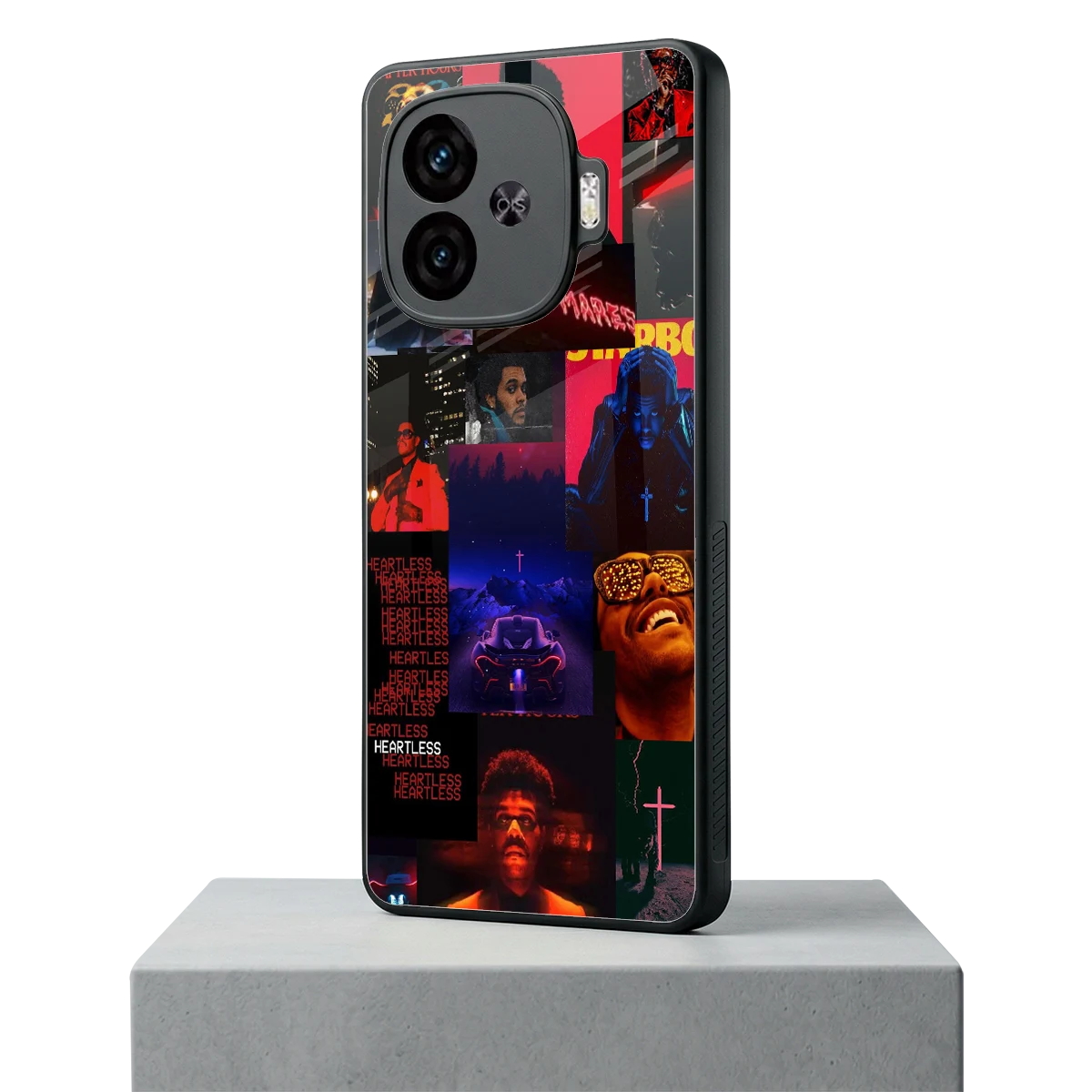 Heartless Vibes iqoo neo 10r 5g mobile cover | shockproof glass phone case