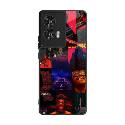 Heartless Vibes back phone cover | glass case for motorola edge 50 fusion