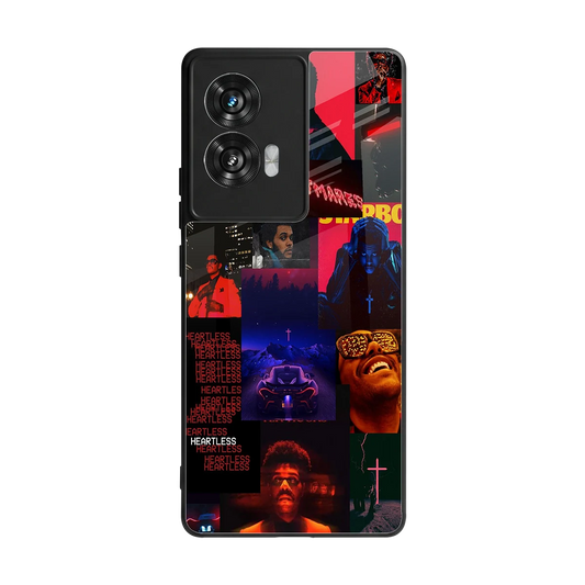 Heartless Vibes back phone cover | glass case for motorola edge 50 fusion