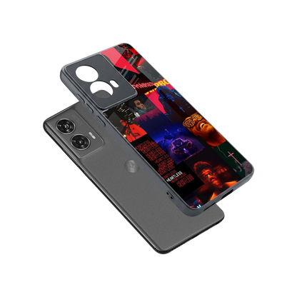 Heartless Vibes sleek motorola edge 50 fusion cover with tempered glass back and TPU edges