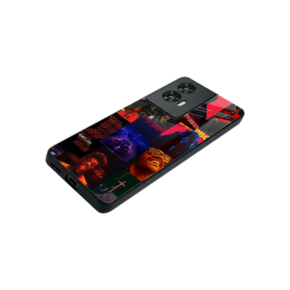 Heartless Vibes stylish phone case for motorola edge 50 fusion | glossy glass and slim fit