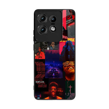 Heartless Vibes back phone cover | glass case for motorola edge 50 pro