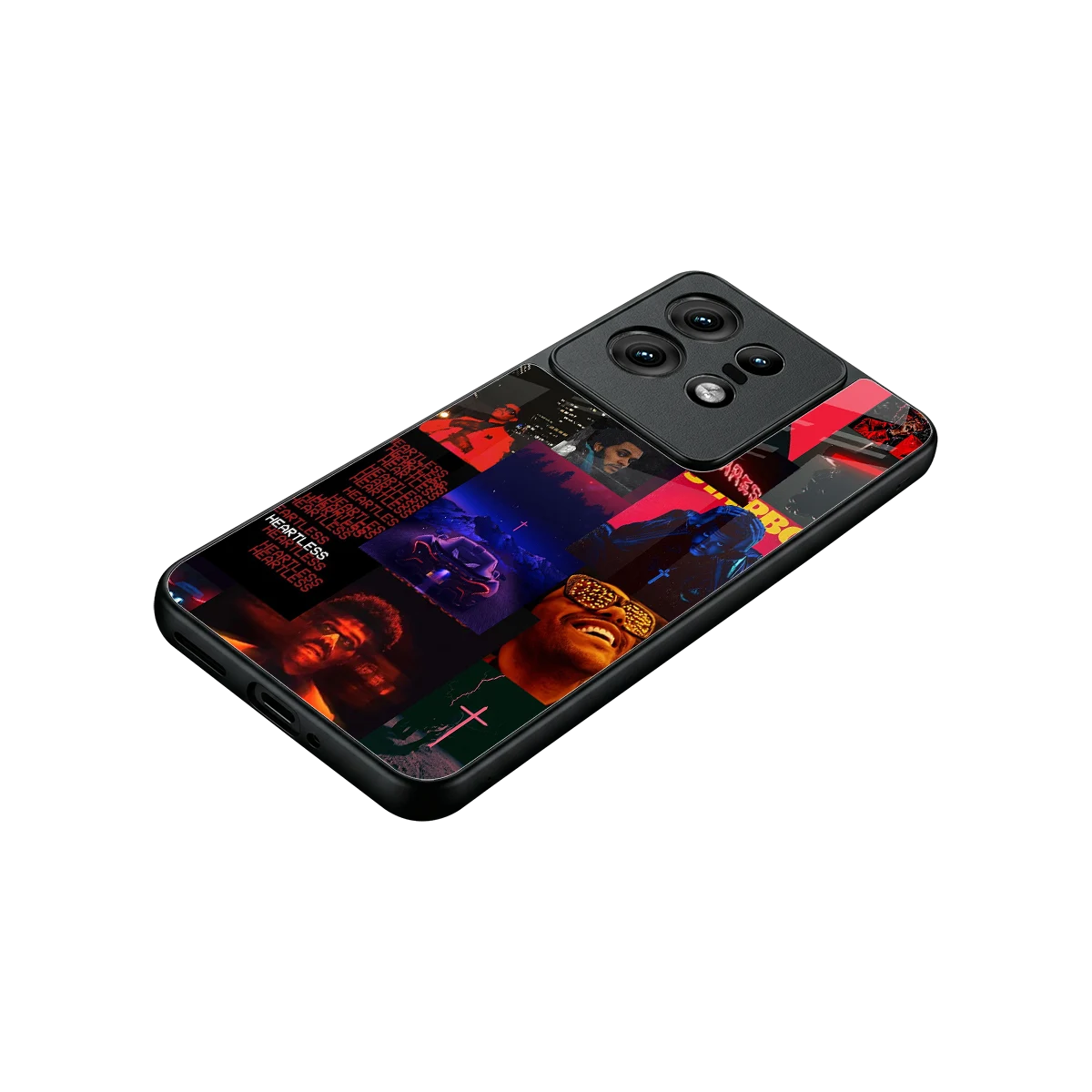 Heartless Vibes stylish phone case for motorola edge 50 pro | glossy glass and slim fit