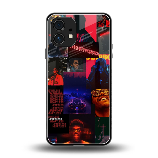 Heartless Vibes back phone cover | glass case for nothing phone 1