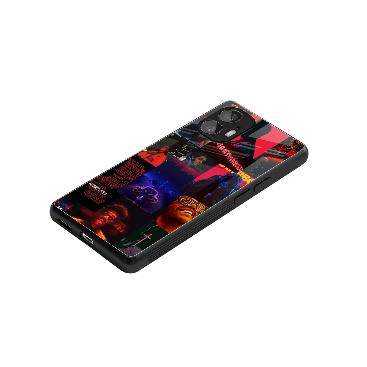 Heartless Vibes stylish phone case for nothing phone 2 | glossy glass and slim fit
