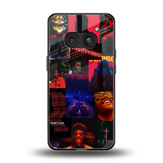 Heartless Vibes back phone cover | glass case for nothing phone 2a plus