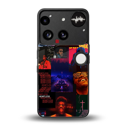 Heartless Vibes back phone cover | glass case for nothing phone 3
