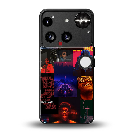 Heartless Vibes back phone cover | glass case for nothing phone 3
