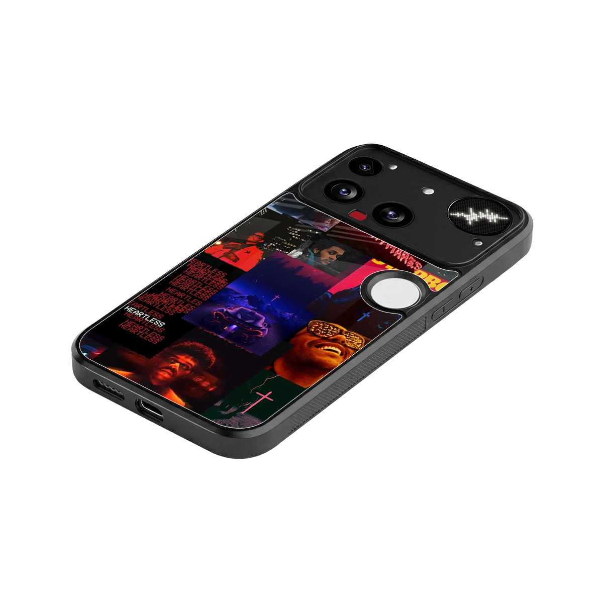 Heartless Vibes stylish phone case for nothing phone 3 | glossy glass and slim fit