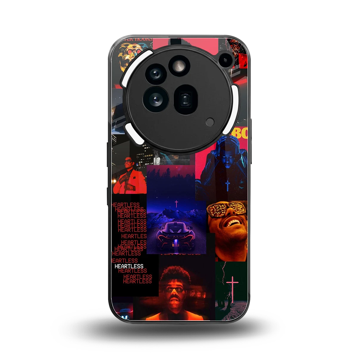 Heartless Vibes back phone cover | glass case for nothing phone 3a pro