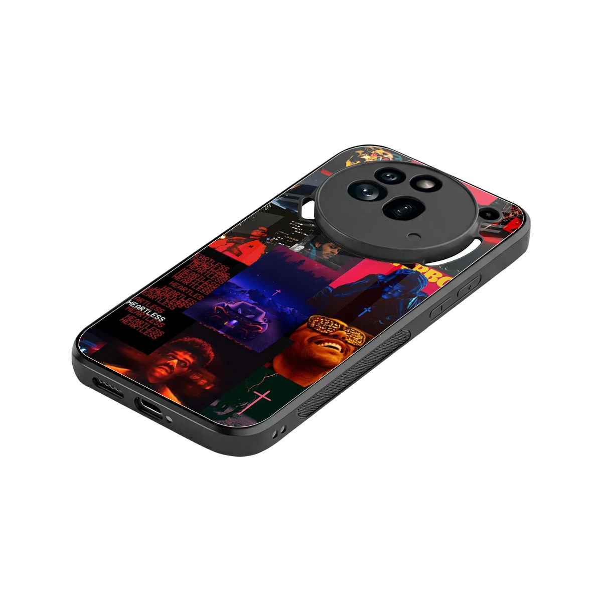 Heartless Vibes stylish phone case for nothing phone 3a pro | glossy glass and slim fit