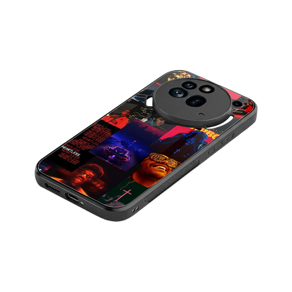 Heartless Vibes stylish phone case for nothing phone 3a pro | glossy glass and slim fit