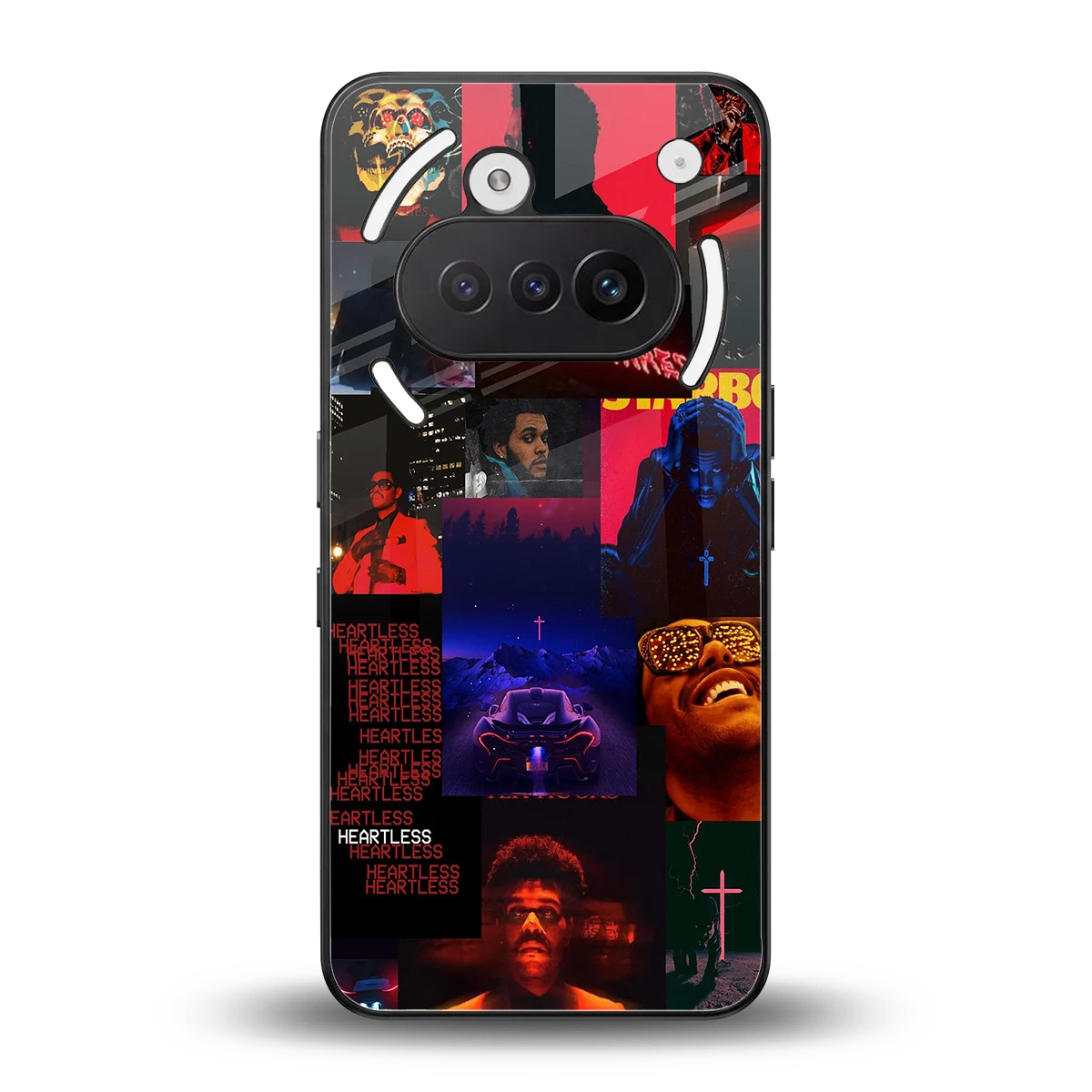 Heartless Vibes back phone cover | glass case for nothing phone 3a