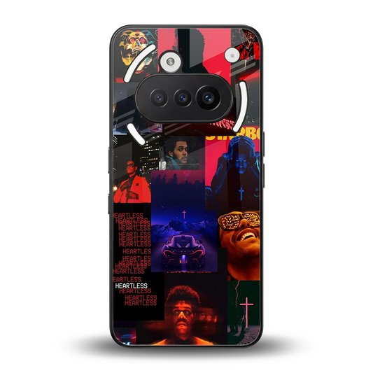 Heartless Vibes back phone cover | glass case for nothing phone 3a