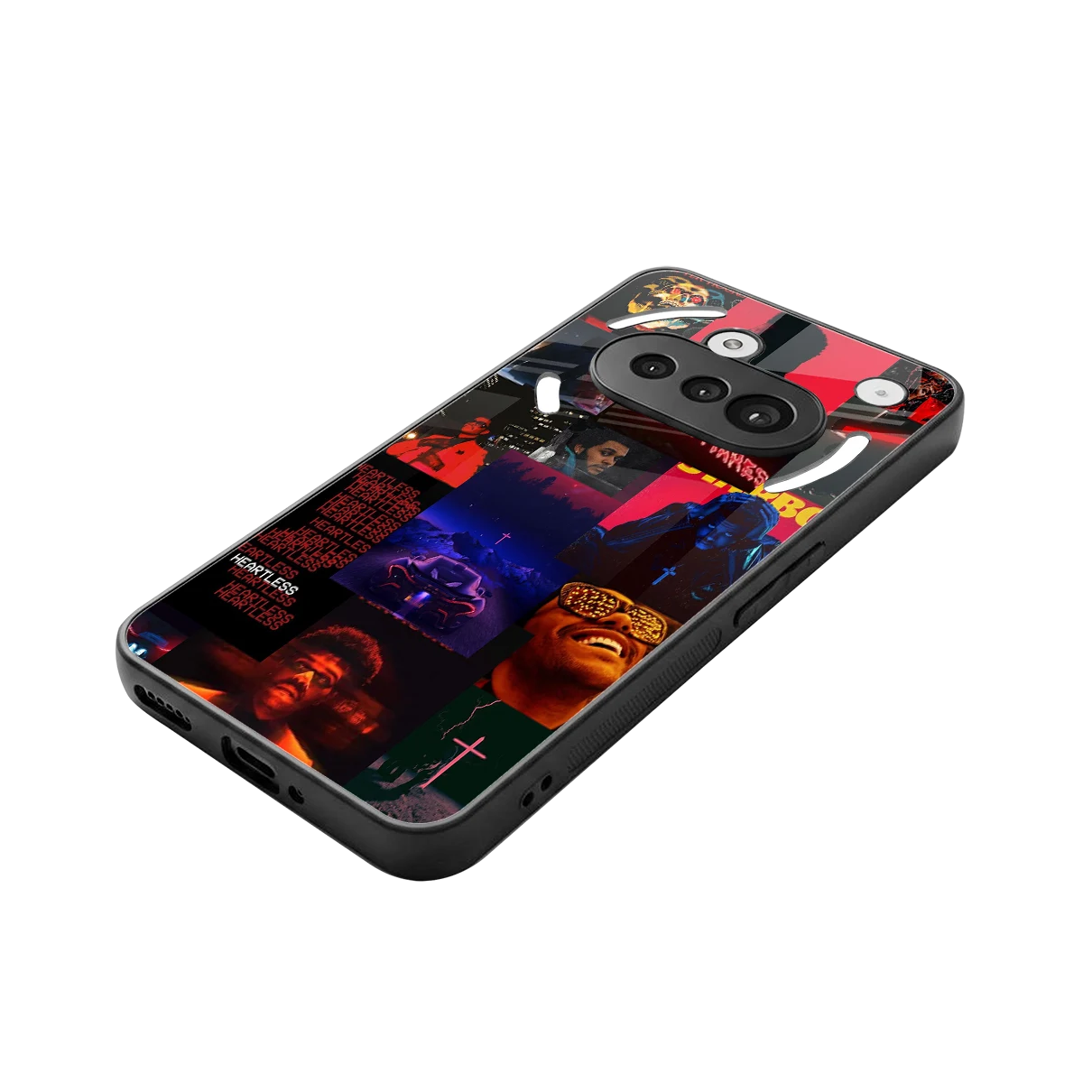 Heartless Vibes stylish phone case for nothing phone 3a | glossy glass and slim fit